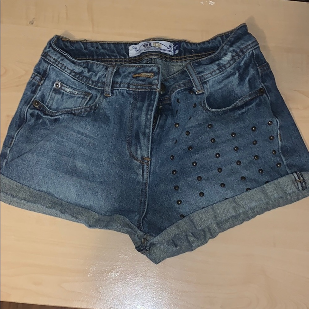 Studded shorts